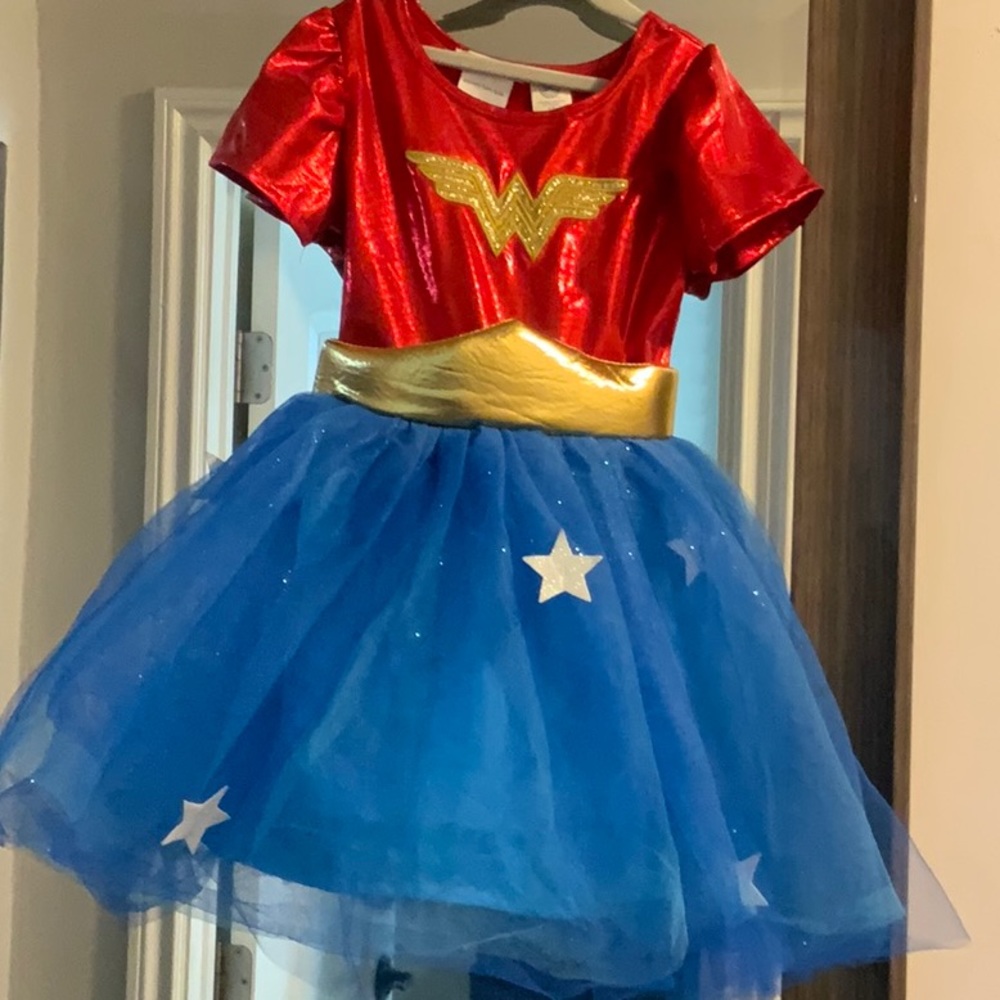 Pottery barn Wonder Woman girls costume